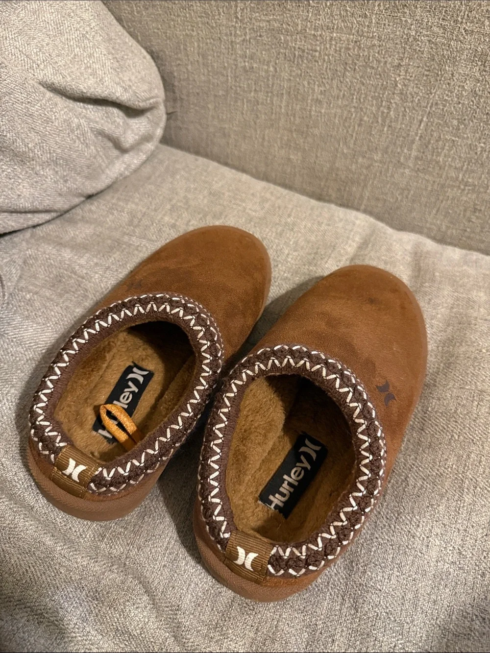 Girls Hurley ugg slippers